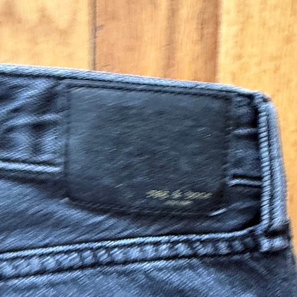 Rag & Bone sz 27 Logan Mid Rise Anglique Wide Leg black Denim Jeans - Picture 8 of 10